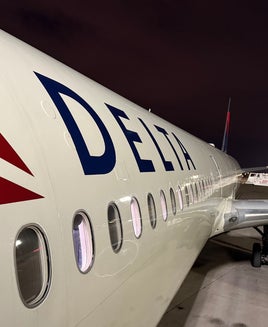 Delta 767-400 in Morocco.