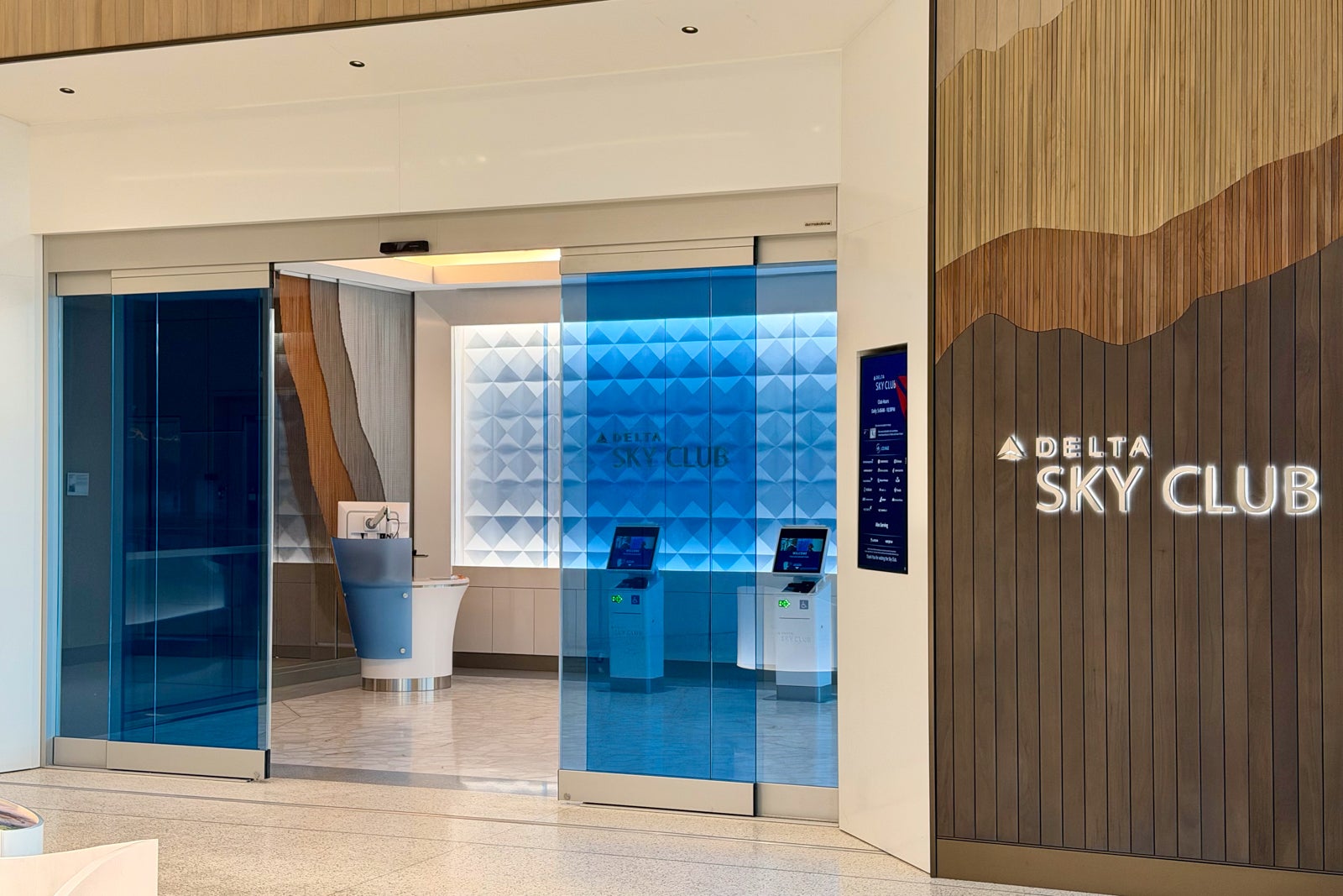 Delta Sky Club Salt Lake City SLC B Concourse