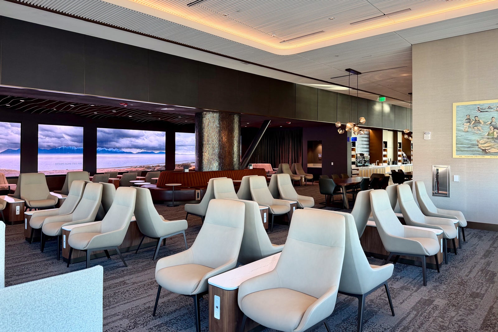 Delta Sky Club Salt Lake City SLC B Concourse