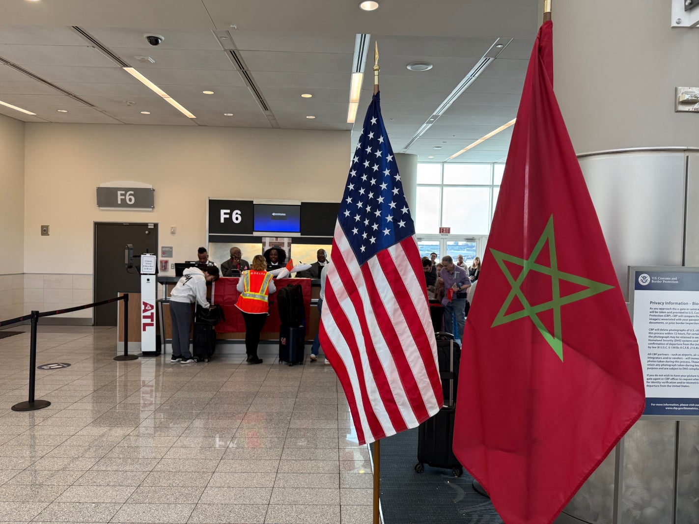 Bienvenue à Marrakech : à bord du vol inaugural de Delta depuis Atlanta 1 Depature gate at ATL. CLINT HENDERSON THE POINTS GUY