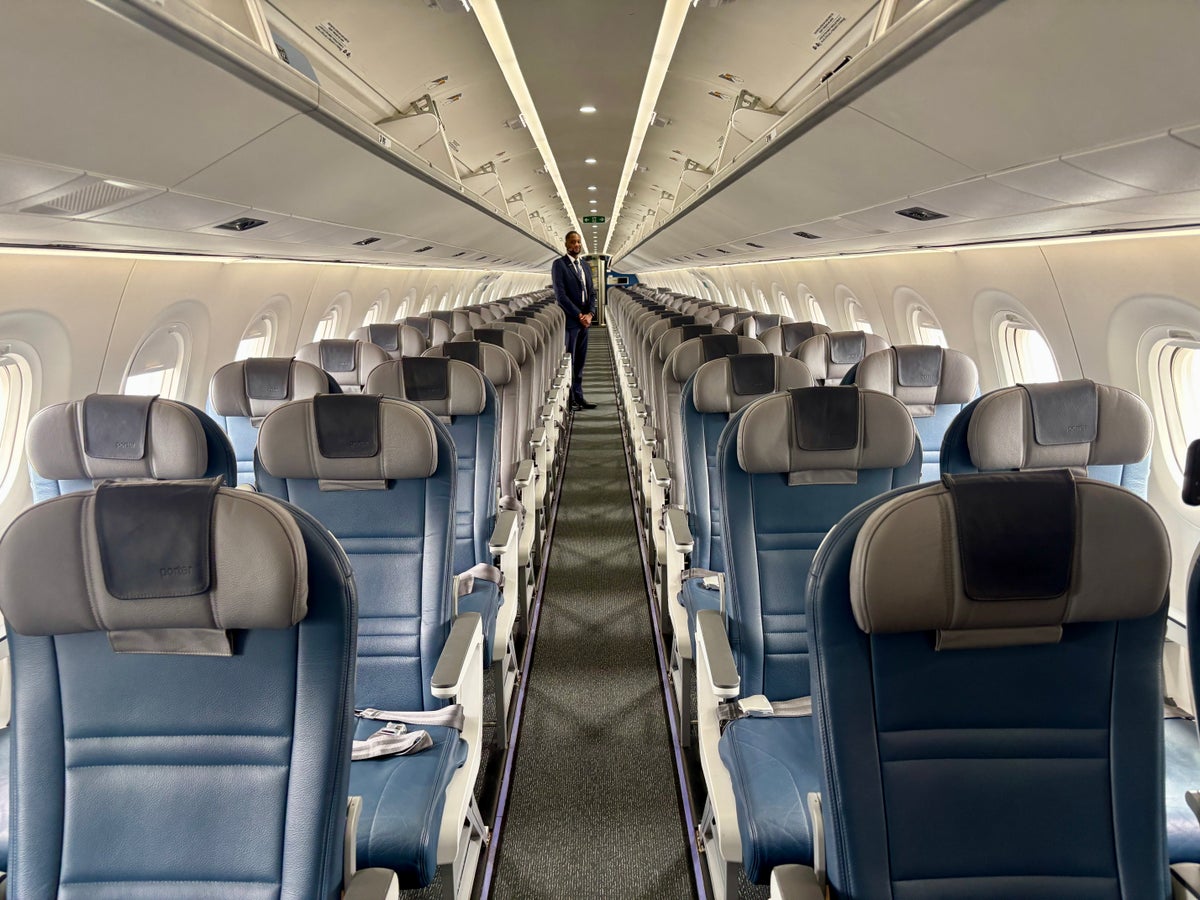 Onboard a Porter E195-E2