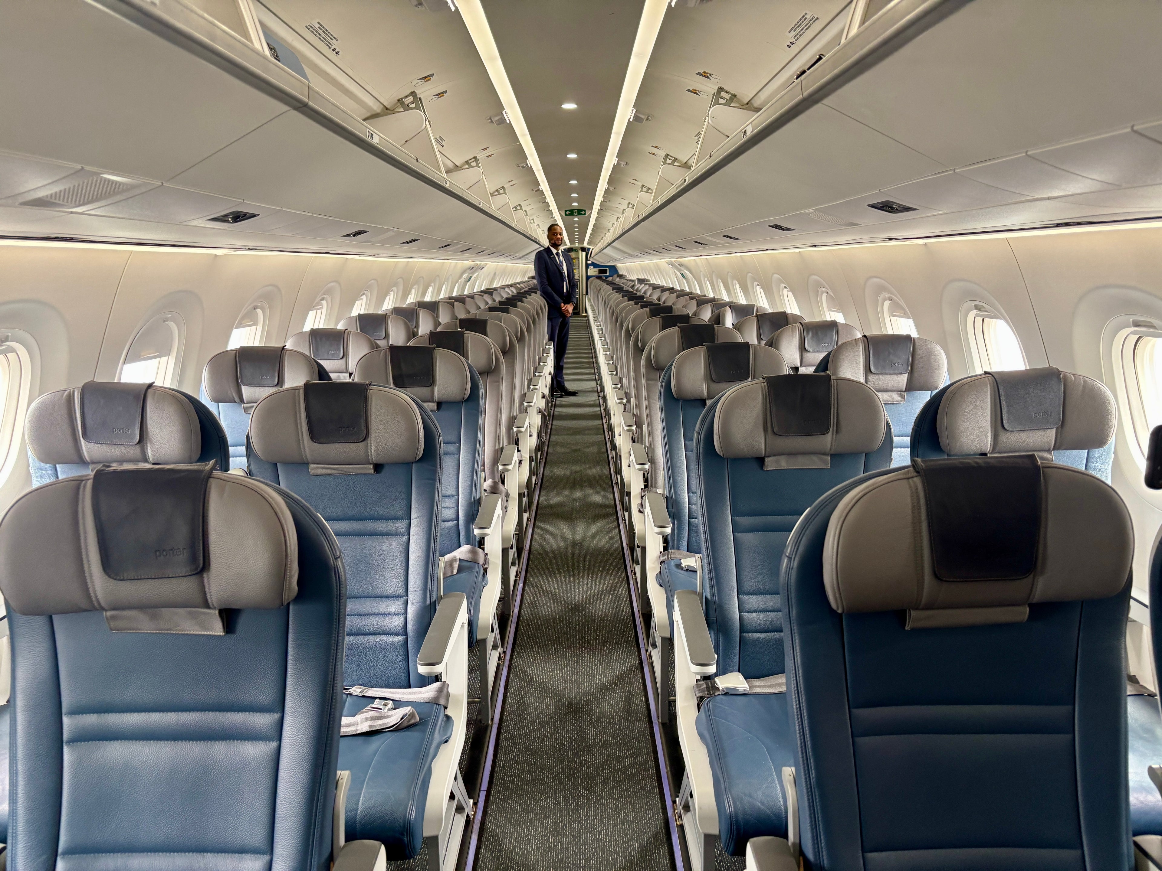 Onboard a Porter E195-E2