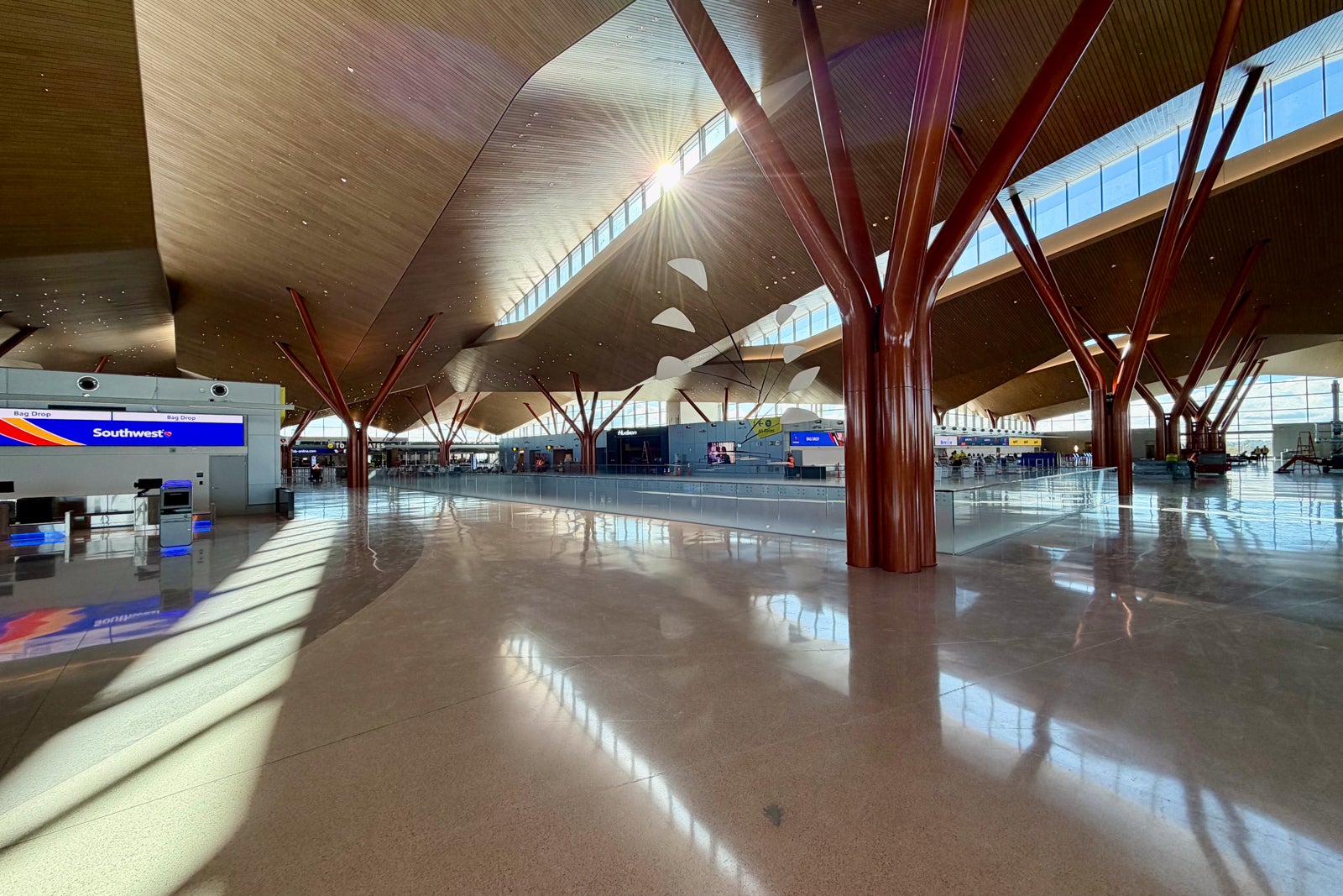 New Pittsburgh International Airport (PIT) terminal interior