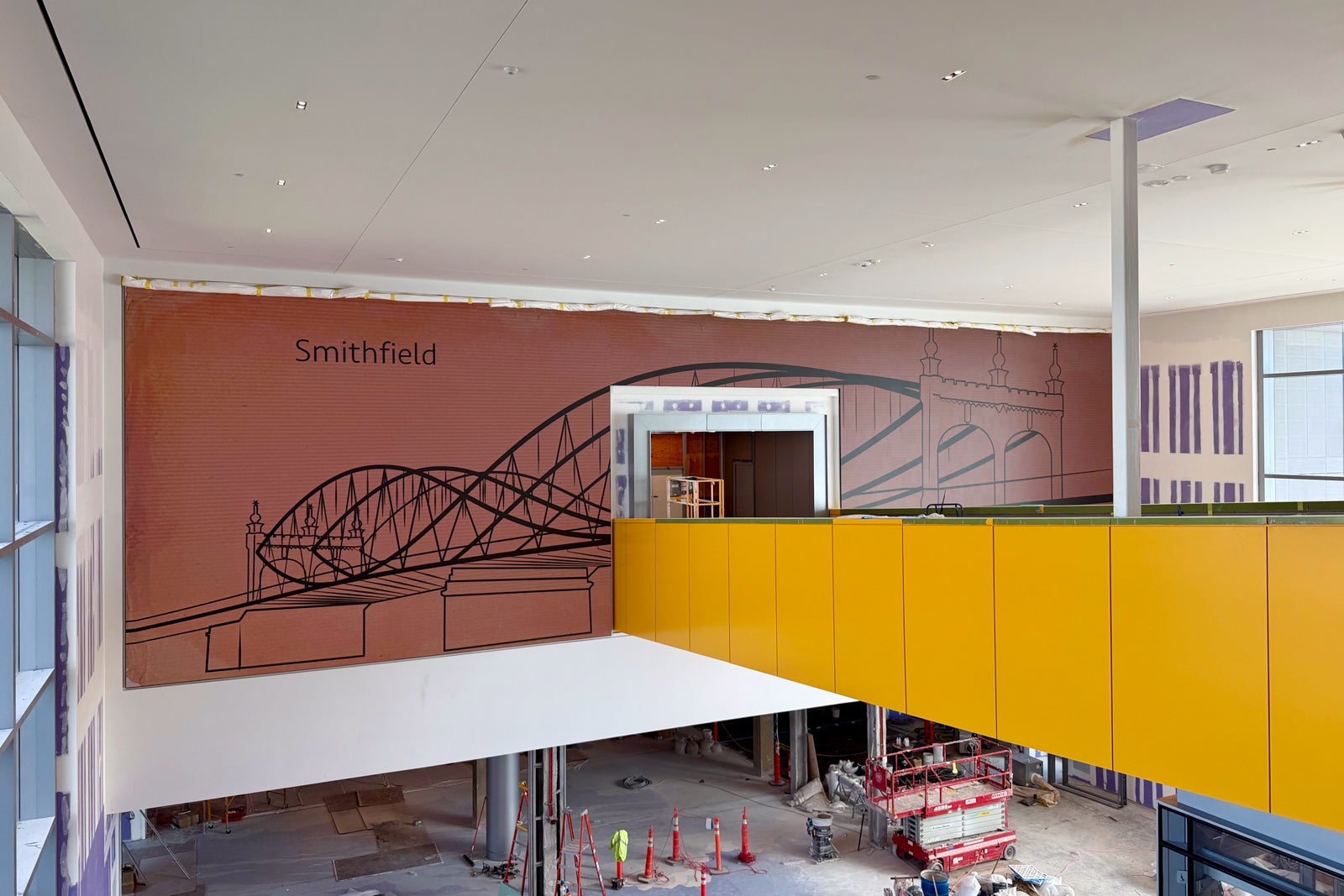 New Pittsburgh International Airport (PIT) terminal interior
