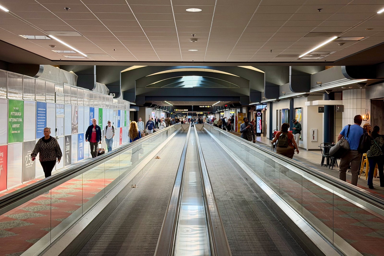 New Pittsburgh International Airport (PIT) terminal interior