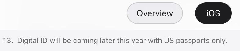 Digital ID confirmation