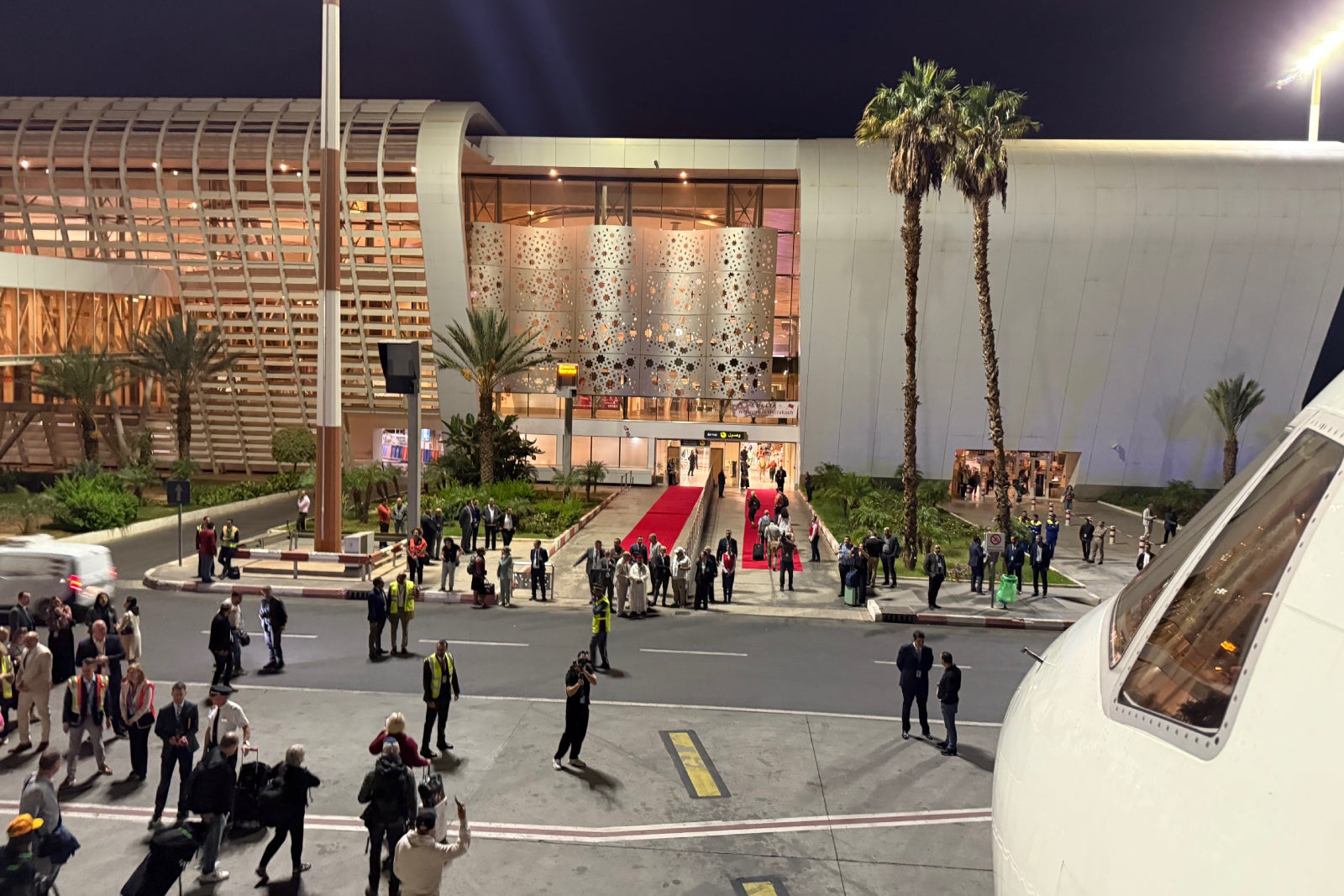 View of the terminal in Marrakech. CLINT HENDERSON/THE POINTS GUY