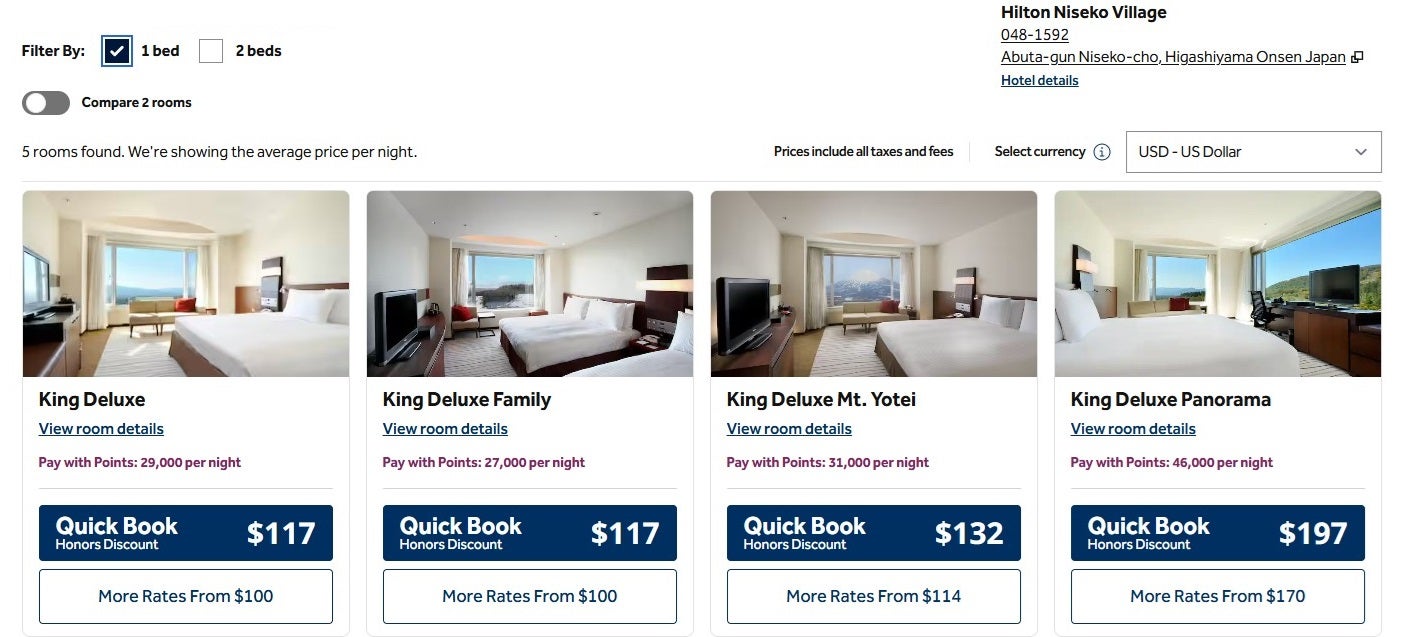 Hilton Honors award rates drop at select luxury hotels - The Points Guy