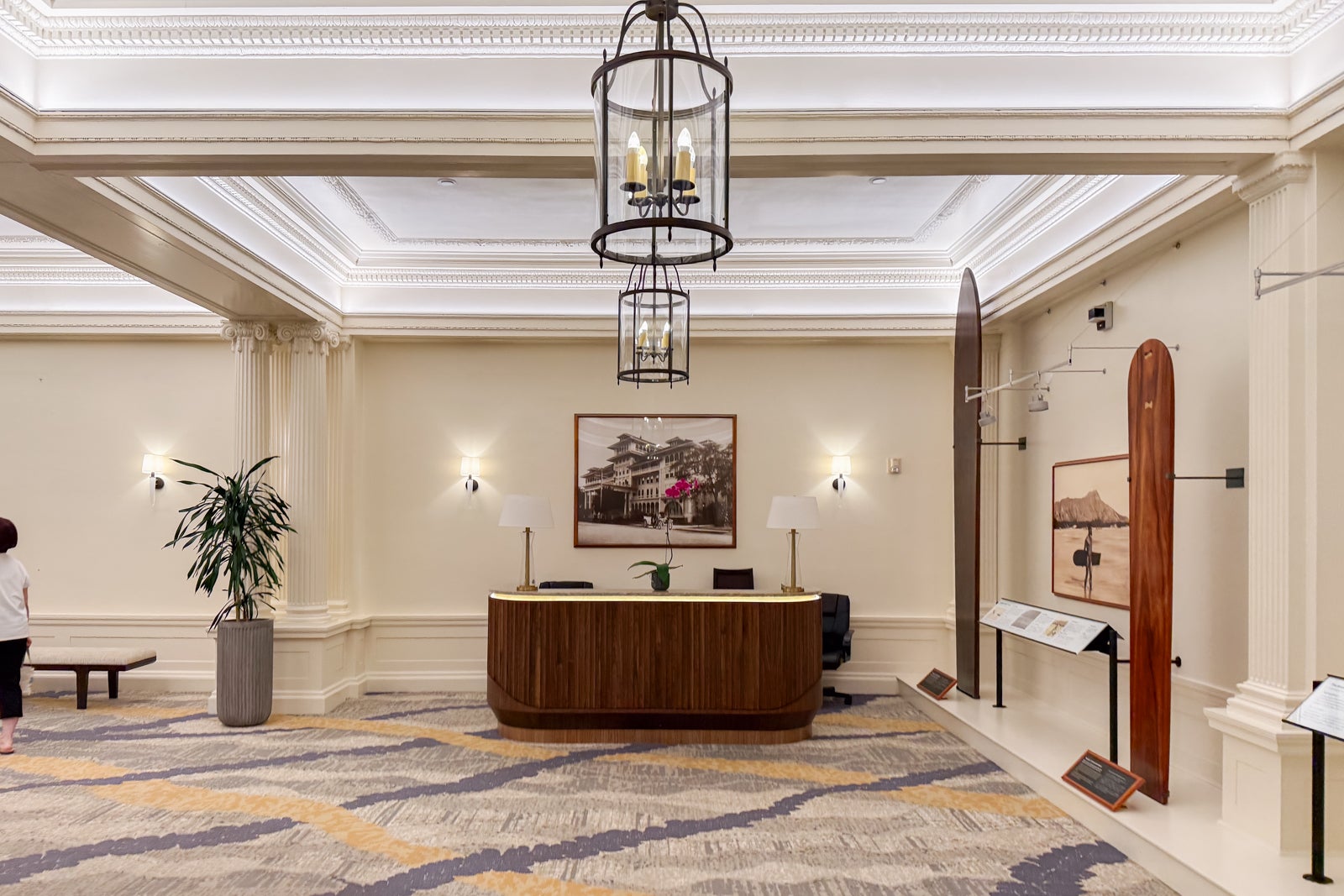 Lobby of Moana Surfrider