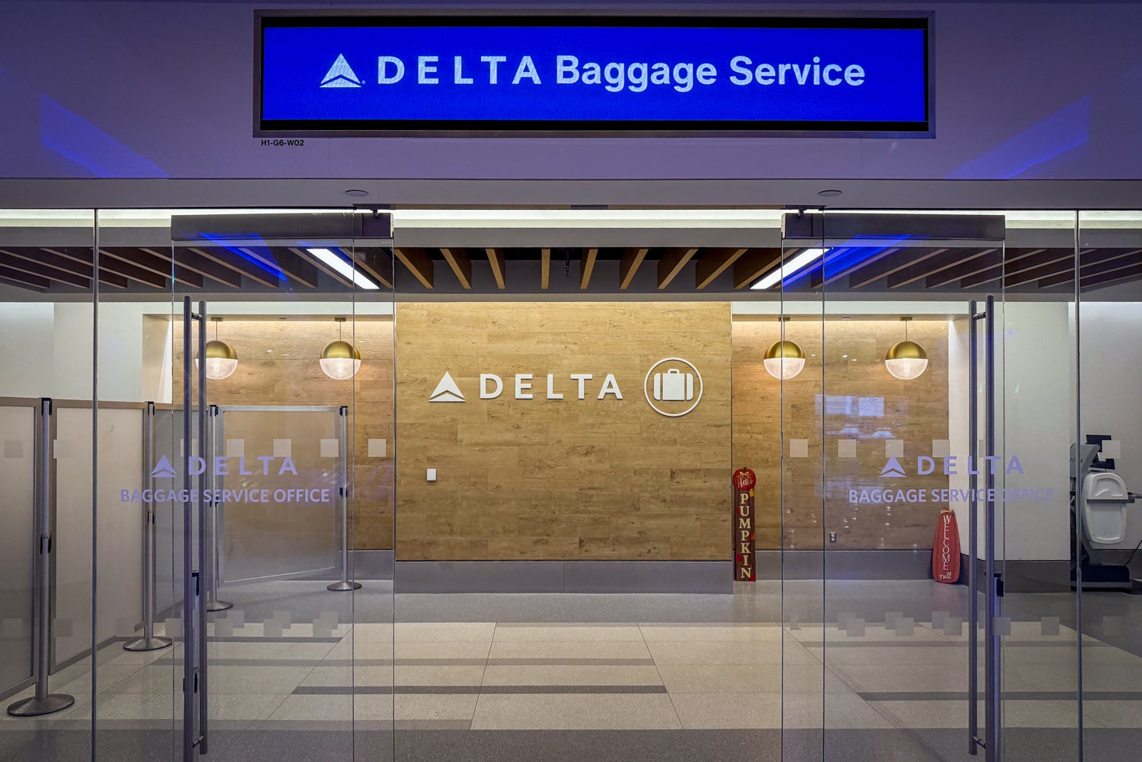 Delta baggage service