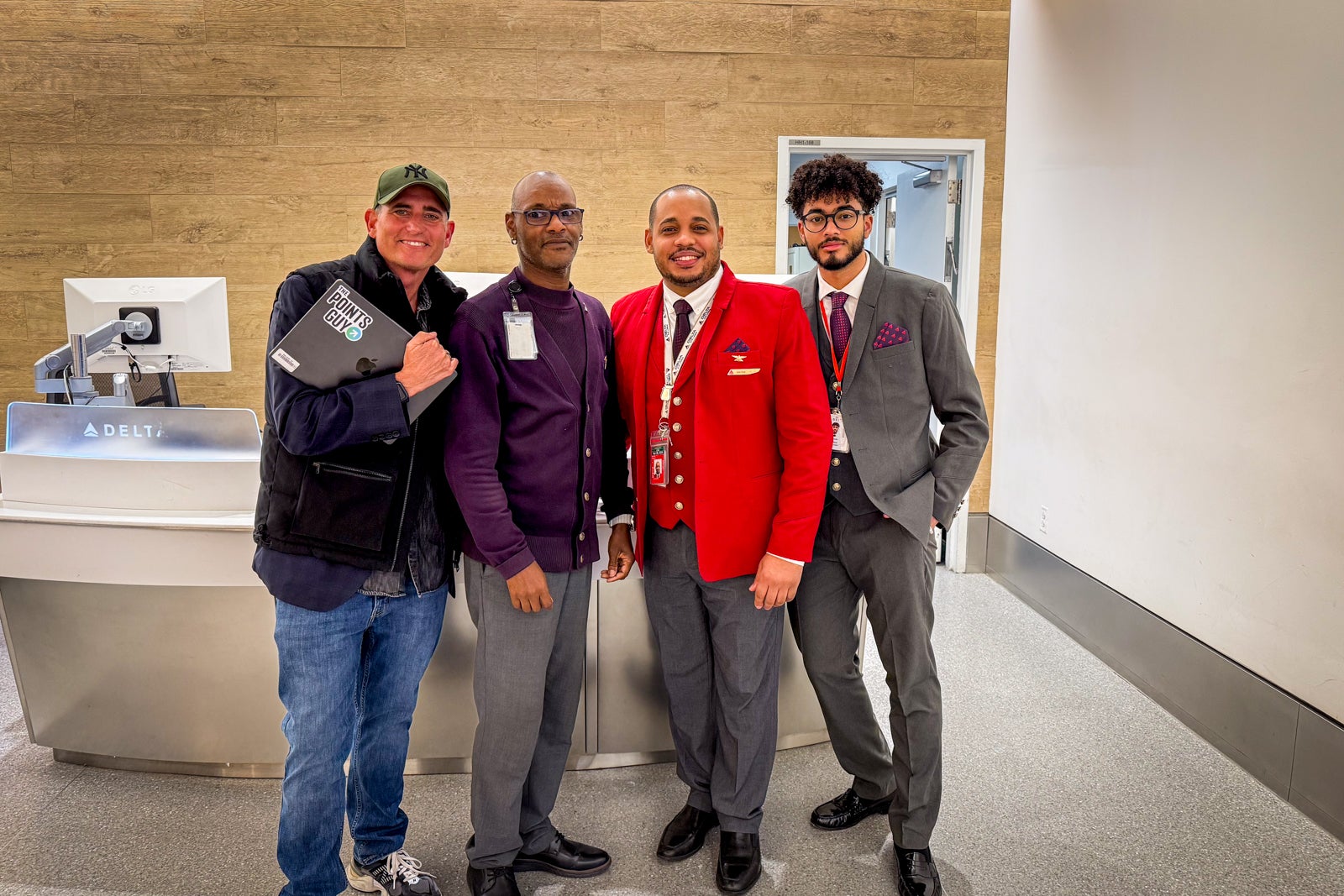 Clint at lost and found