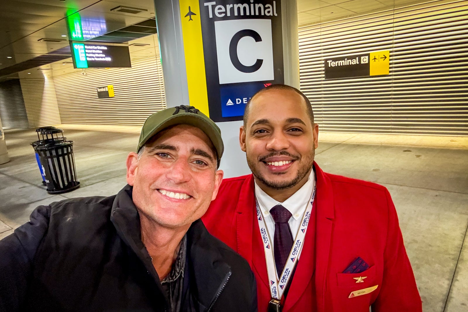 Clint at lost and found