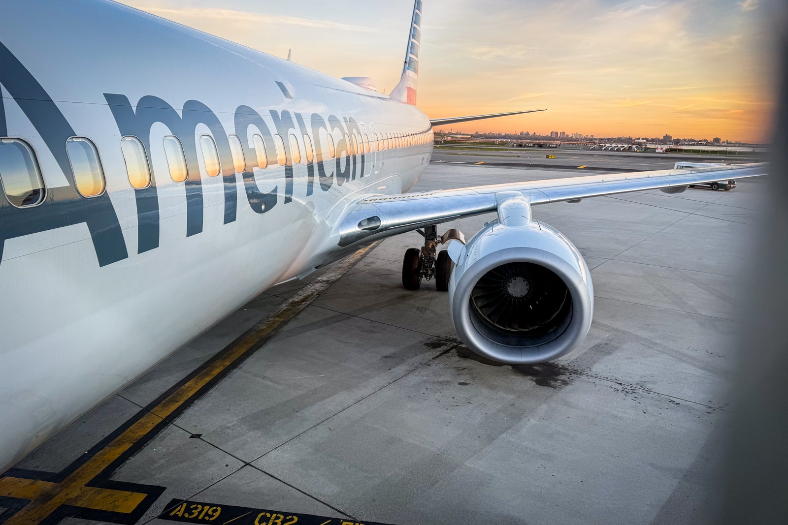 American Airlines jet