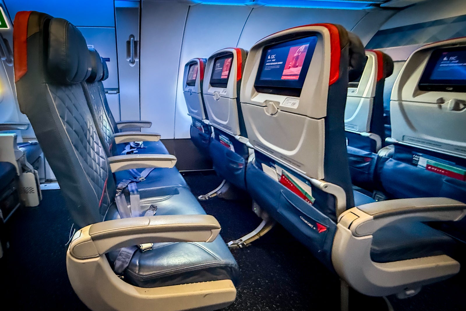 Delta flight 460 from Atlanta to New York, where I left my laptop in the seat's back pocket