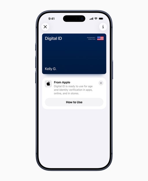 Apple launches Digital ID using your passport