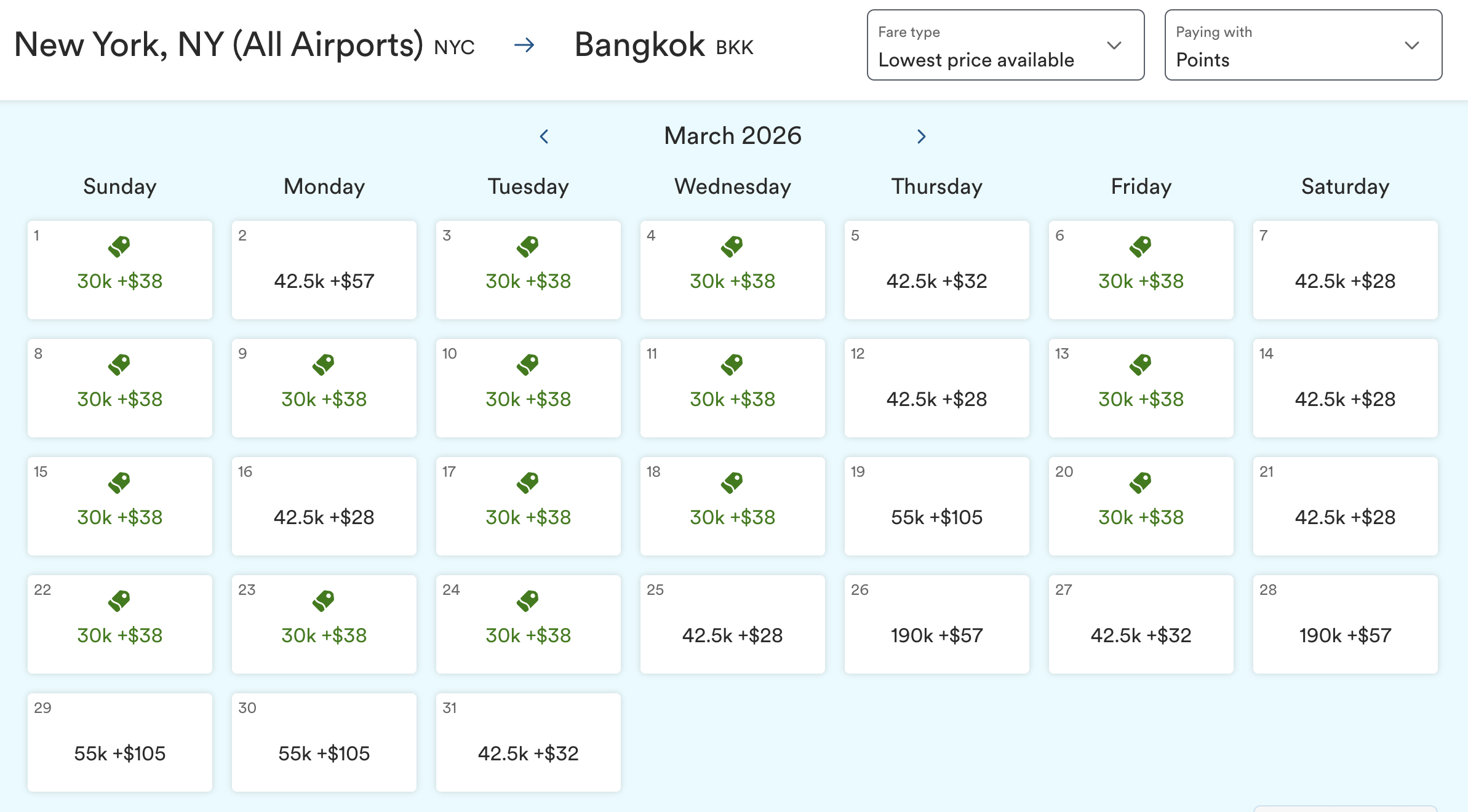 Atmos Global Getaways NYC-BKK