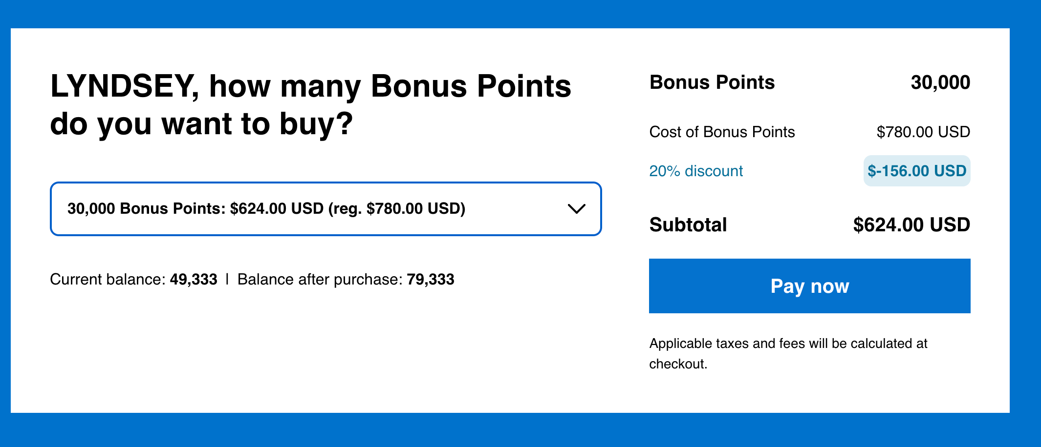 Buying Hyatt points. HYATT