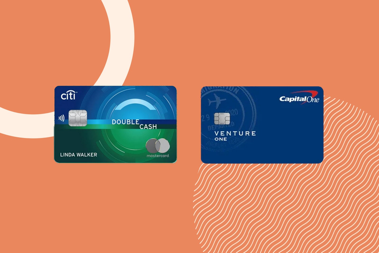 Capital One VentureOne and Citi Double Cash card