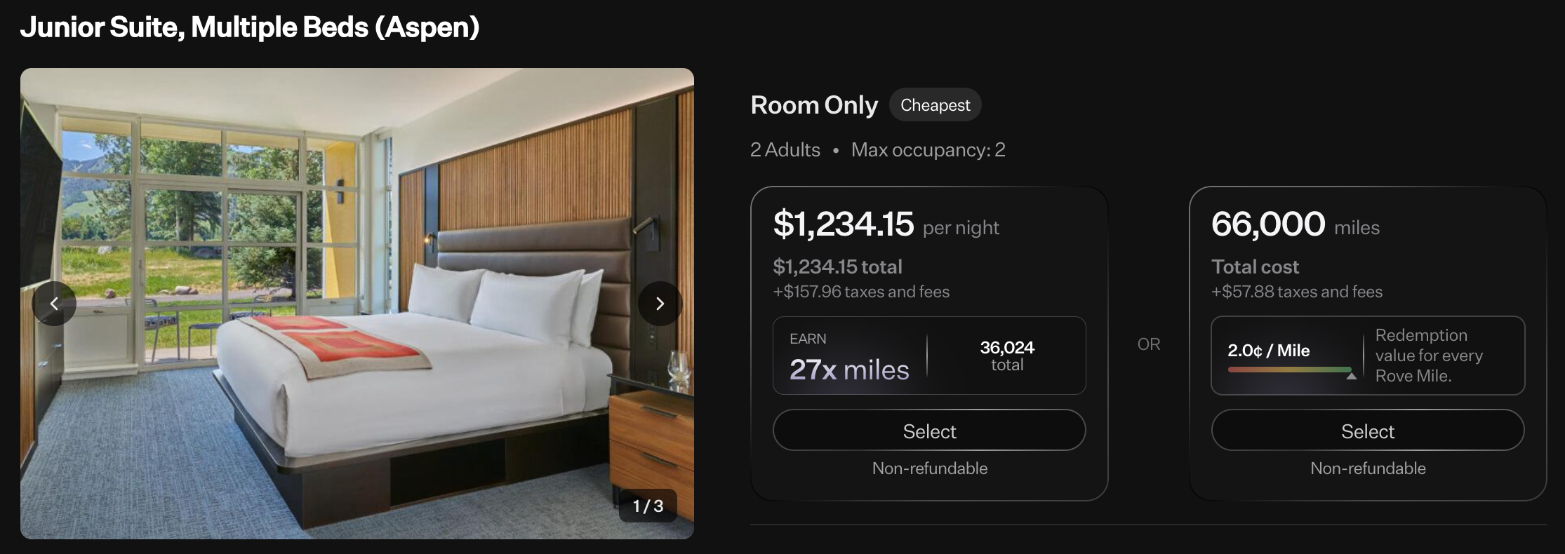 Rove Aspen Meadows 12/22