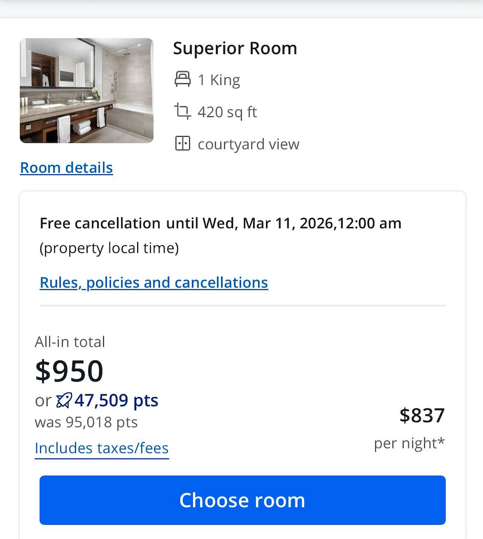 Chase Travel screenshot