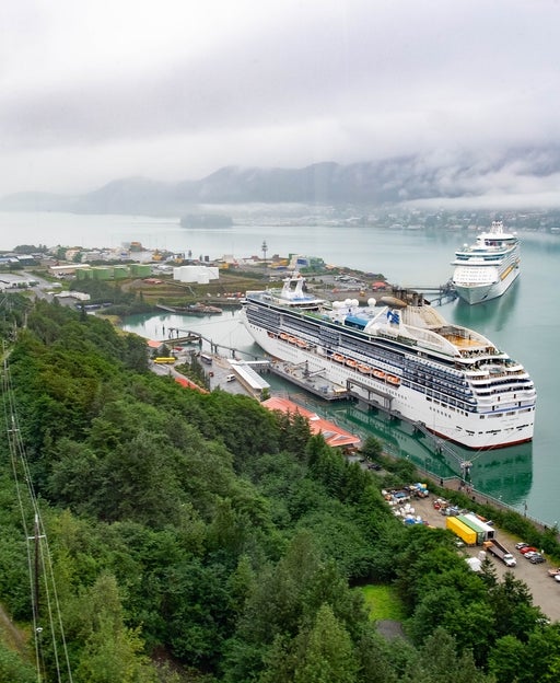 View from the Skagway tram