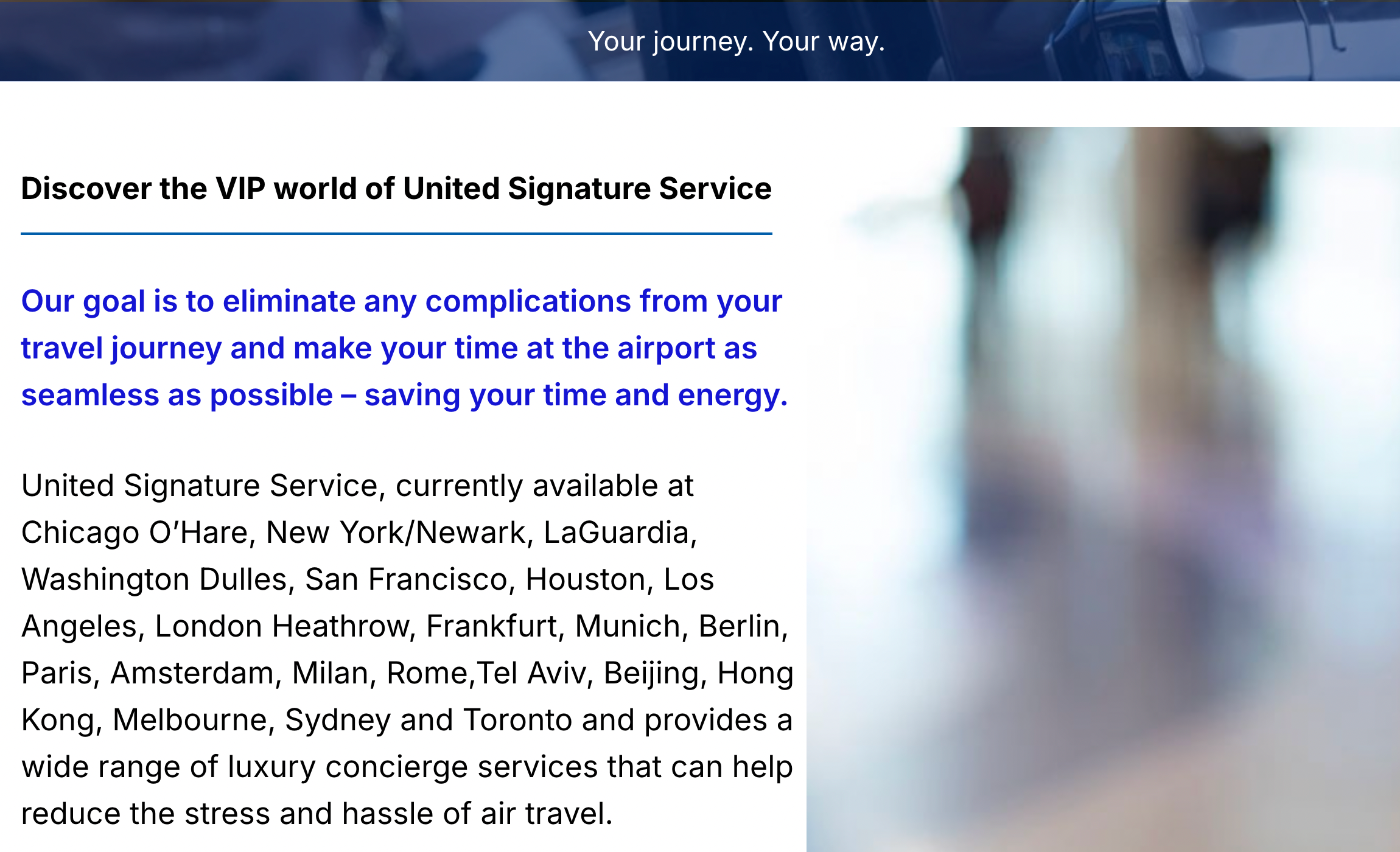 United Signature Service advertising