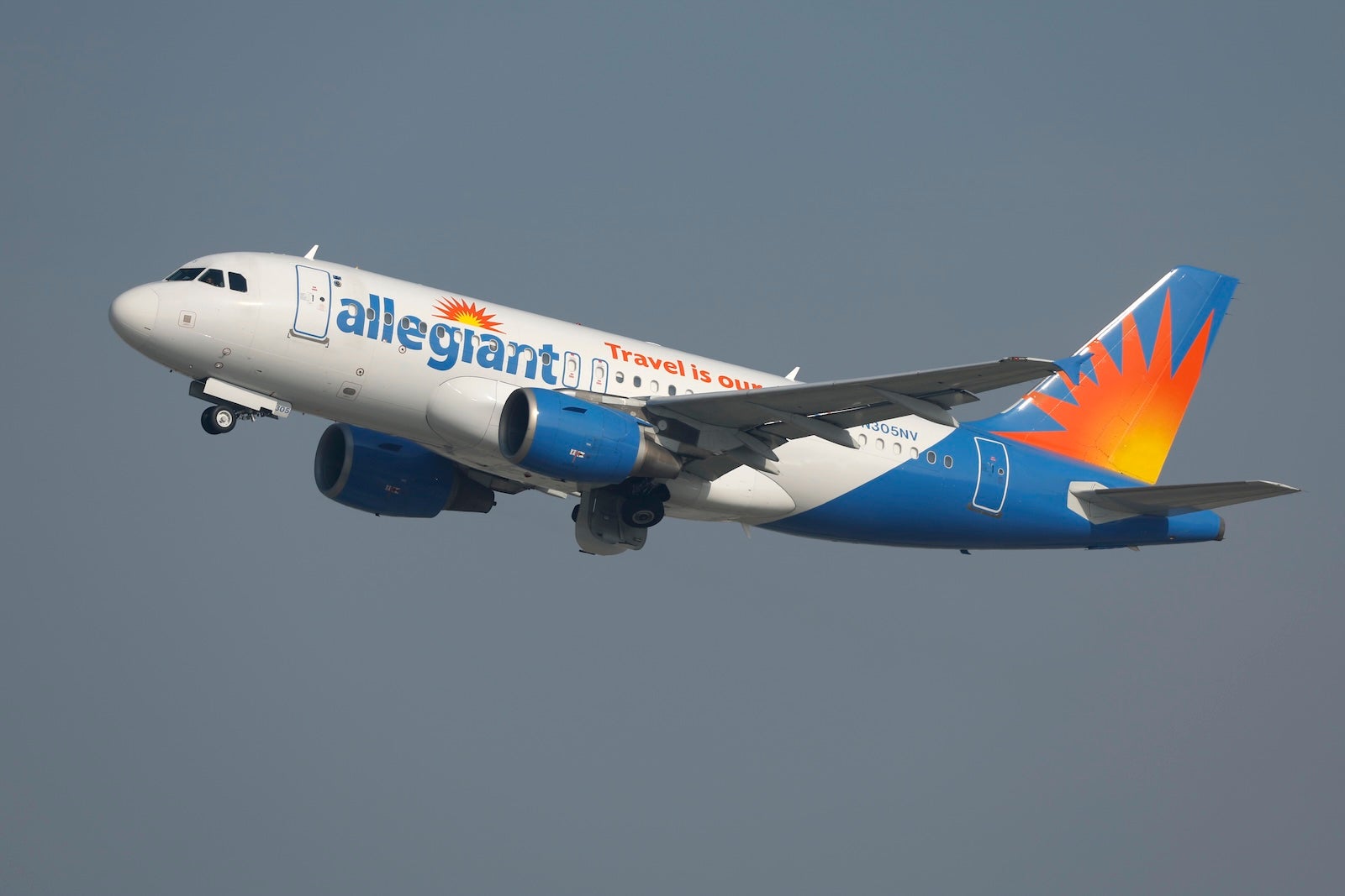 Allegiant jet