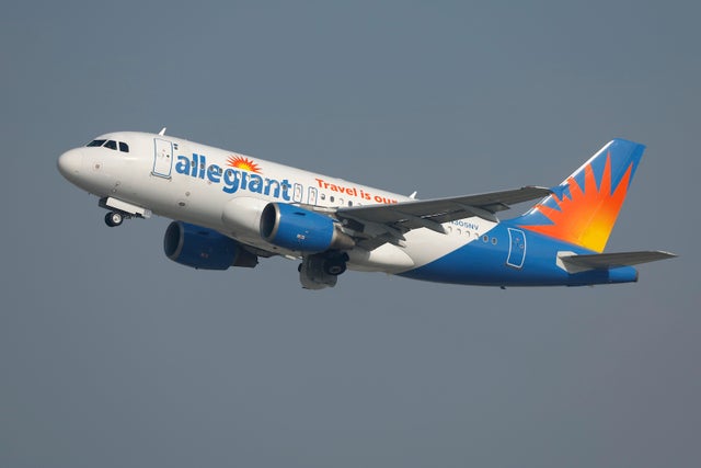 Allegiant jet