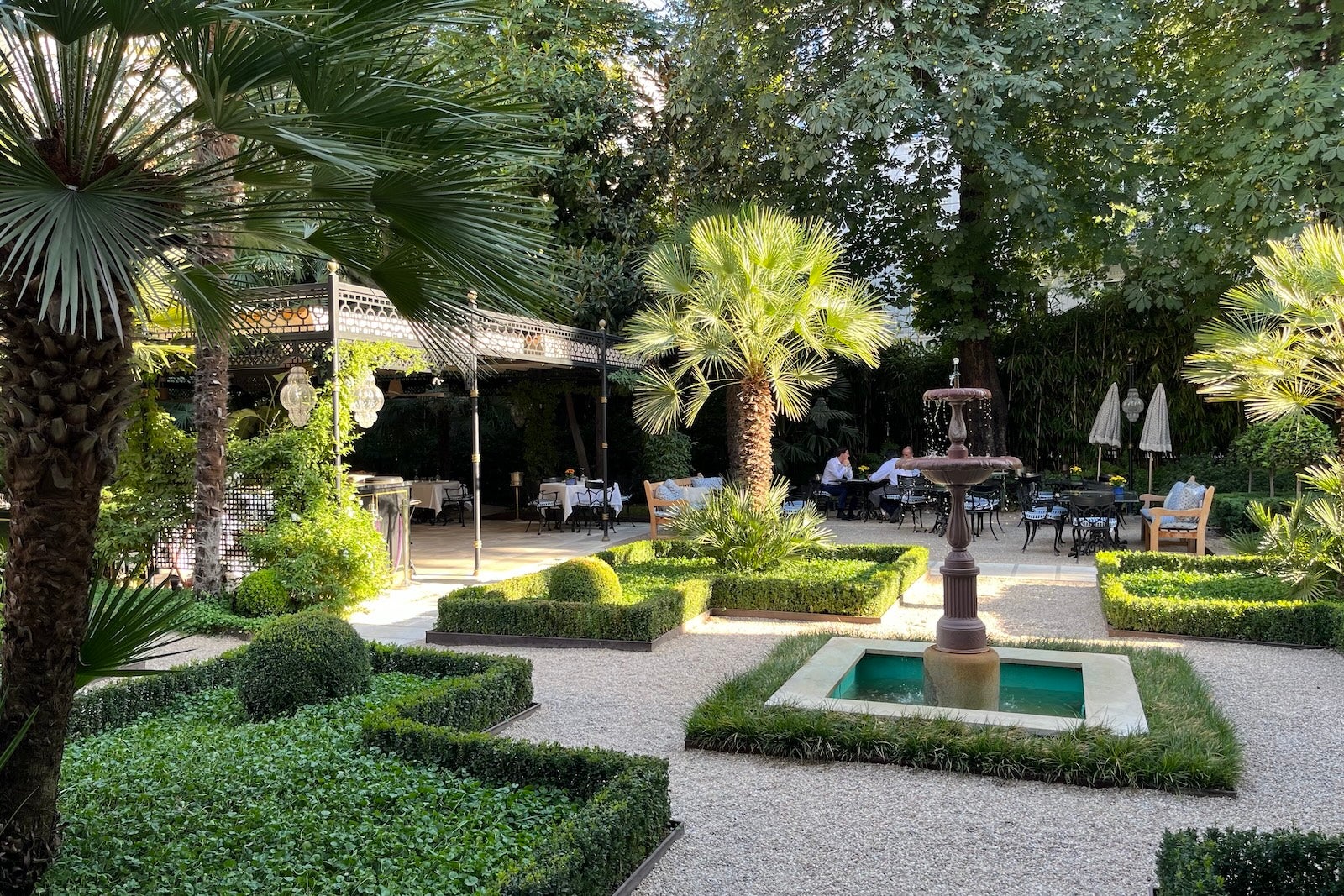 Gardens at the Santo Mauro, a Luxury Collection Hotel in Madrid
