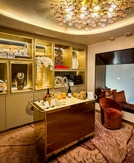 First look inside Chase's new Sapphire Lounge in Las Vegas — complete with a Champagne parlor