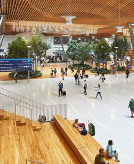 PDX Main Terminal Portland International Airport
