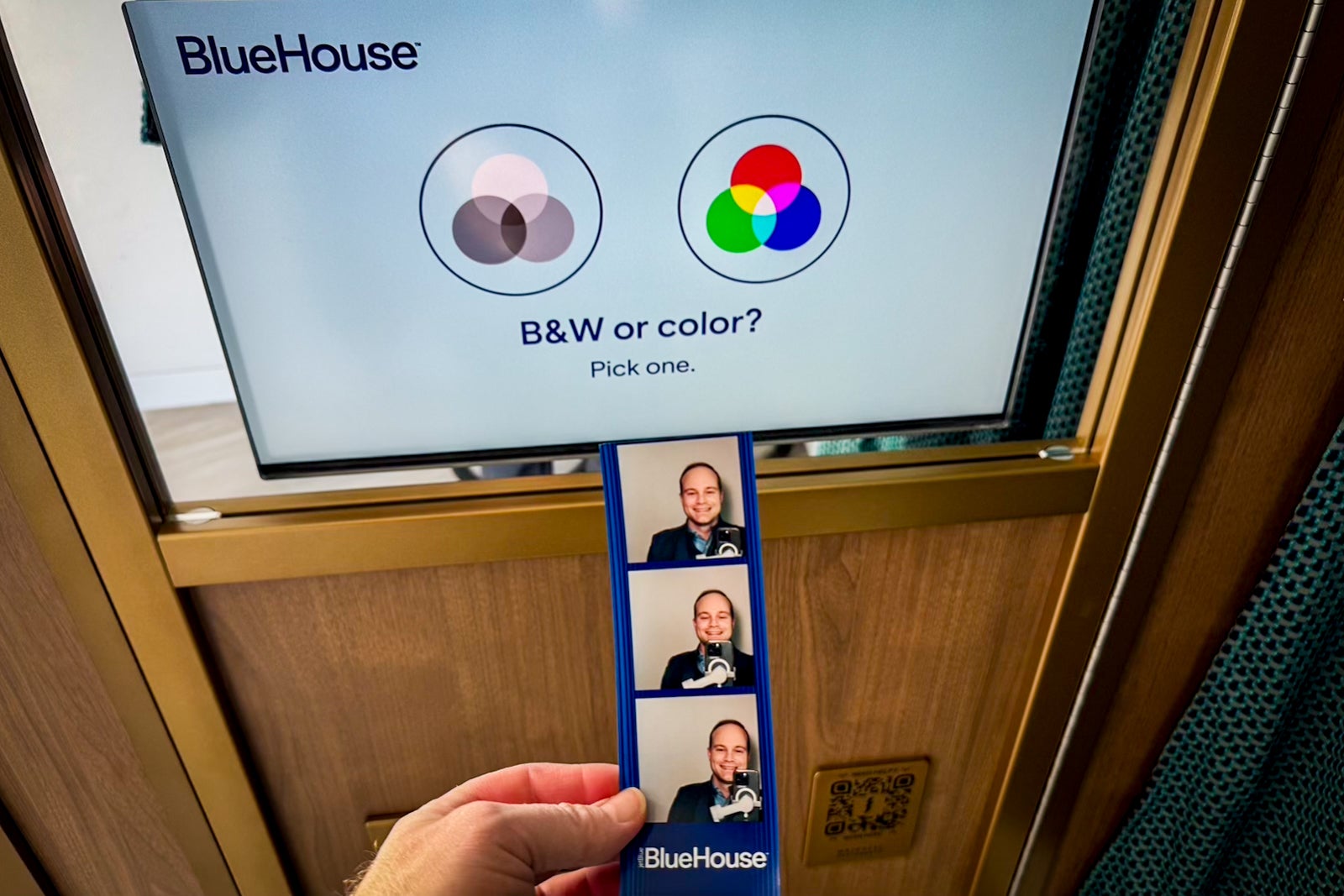 JetBlue BlueHouse photobooth