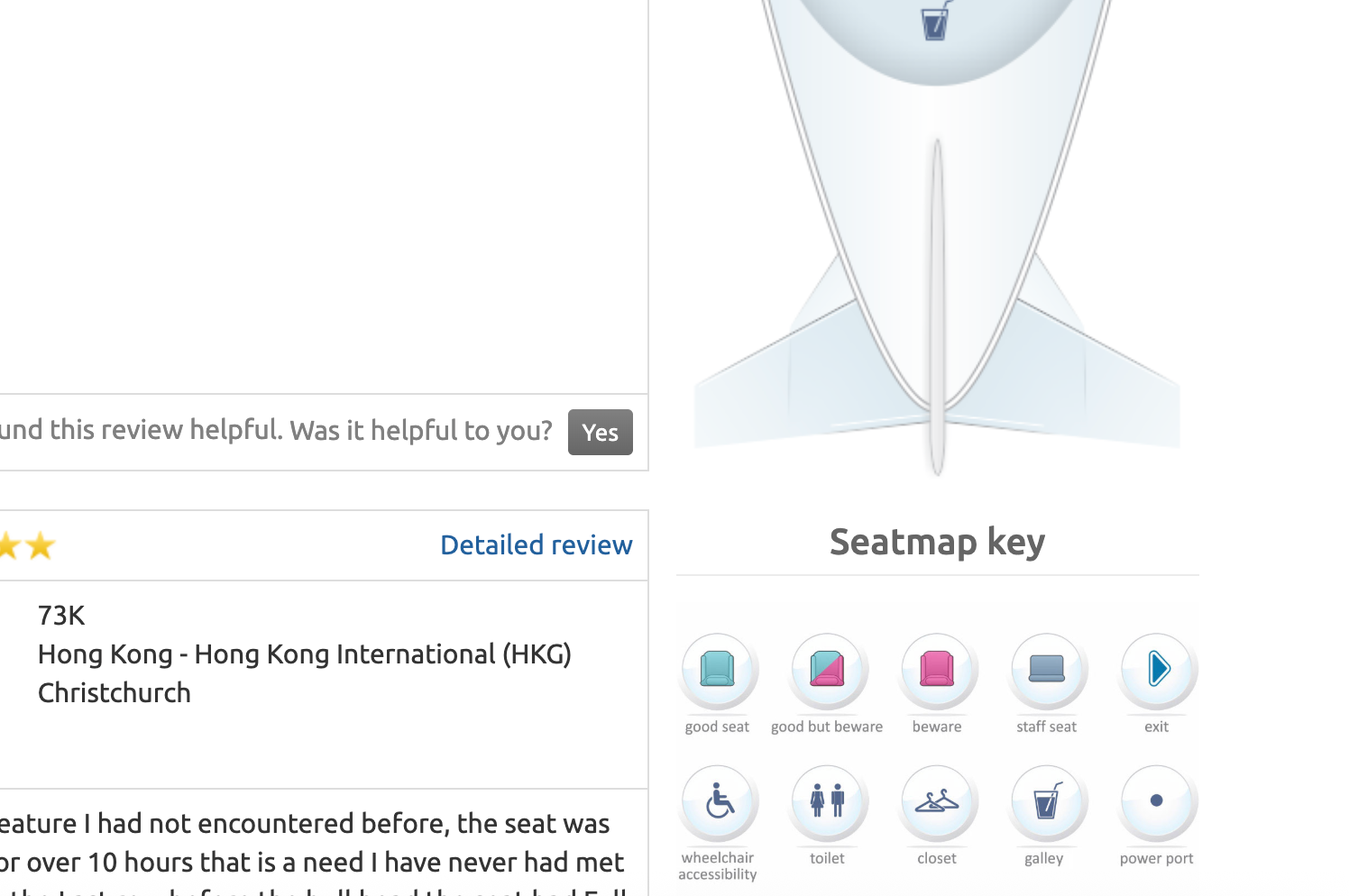 Seatmaestro search pages and seat maps