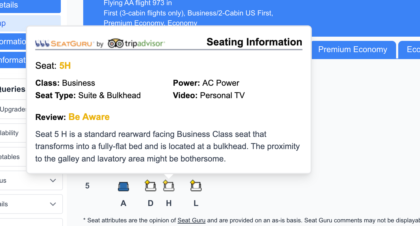 Expert Flyer screenshot