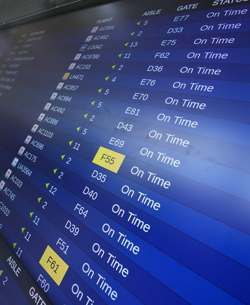 The most on-time airlines (and airports) in the world in 2025