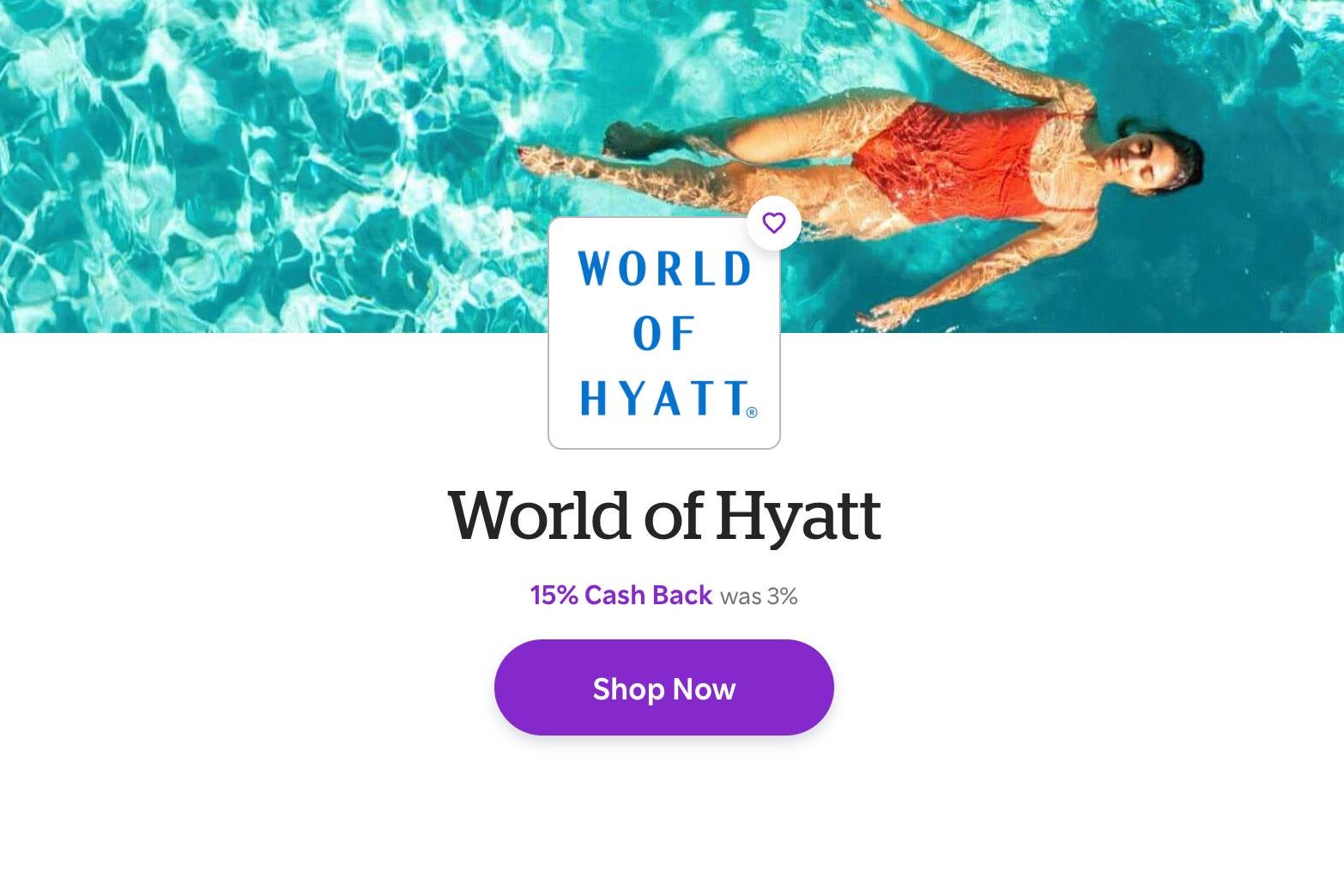 Hyatt Rakuten bonus deal