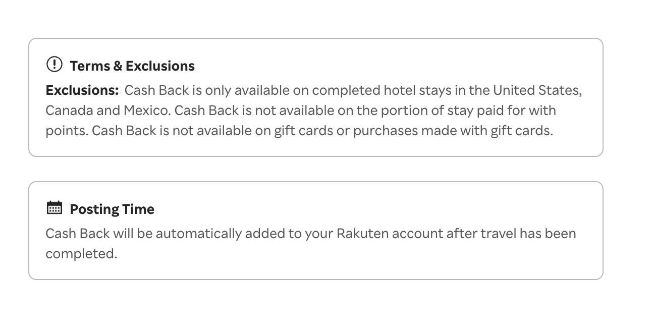 Hyatt rakuten rules