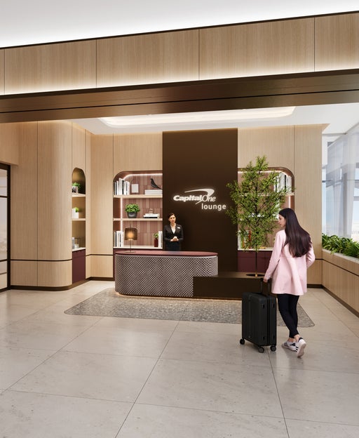 Capital One CLT airport lounge