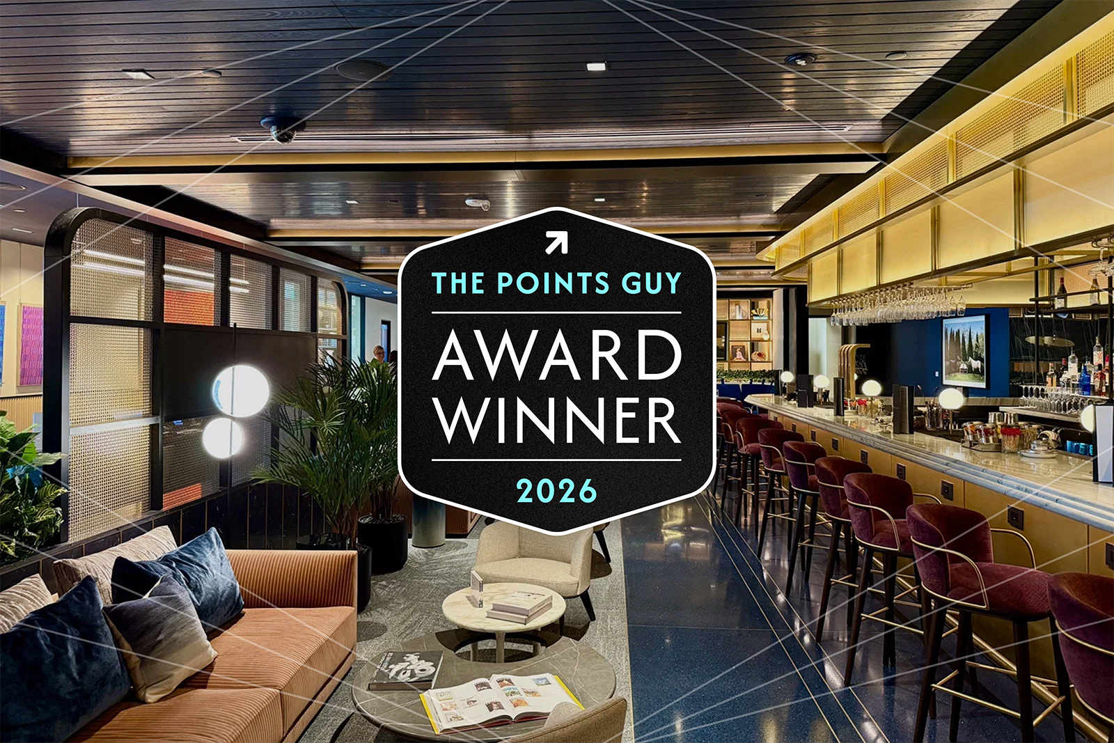 The best airport lounges from the 2026 TPG Awards — and the top card for gaining access