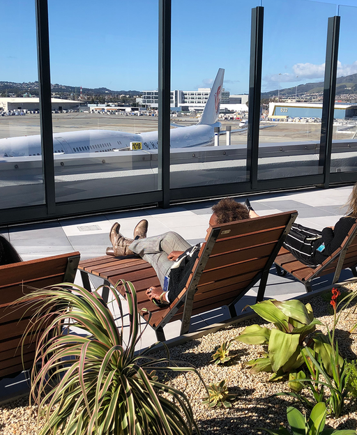 SFO Outdoor Terrace