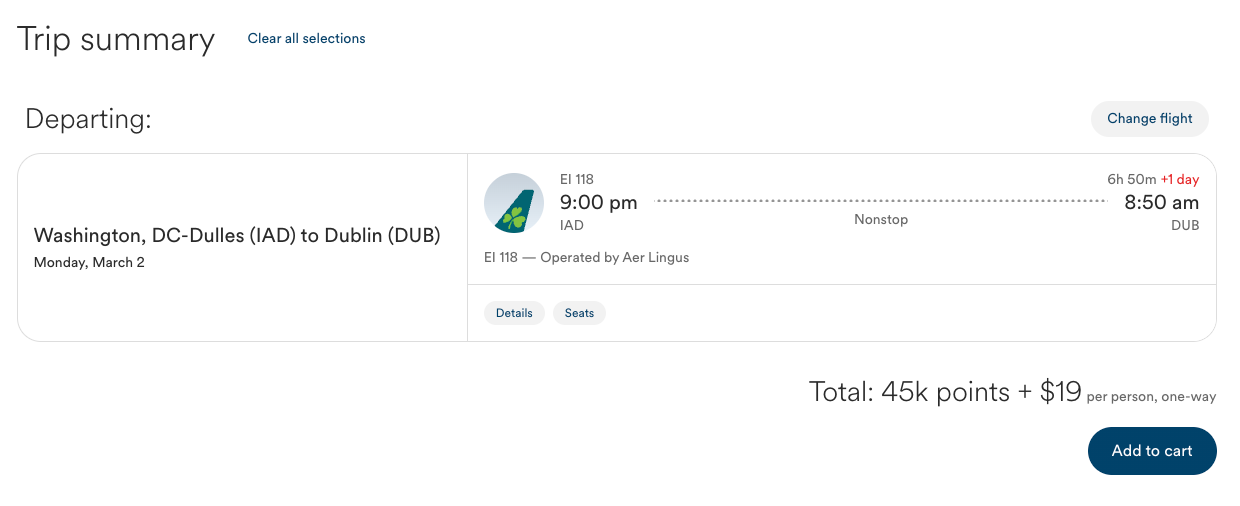 flight pricing