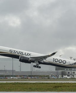 Taiwan's Starlux eyes US East Coast as it adds new Airbus A350-1000 to fleet