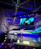 Alaska Airlines debuts 'historic' first twin-aisle plane, confirms premium economy plans