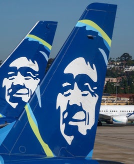 Alaska Airlines At San Diego International Airport