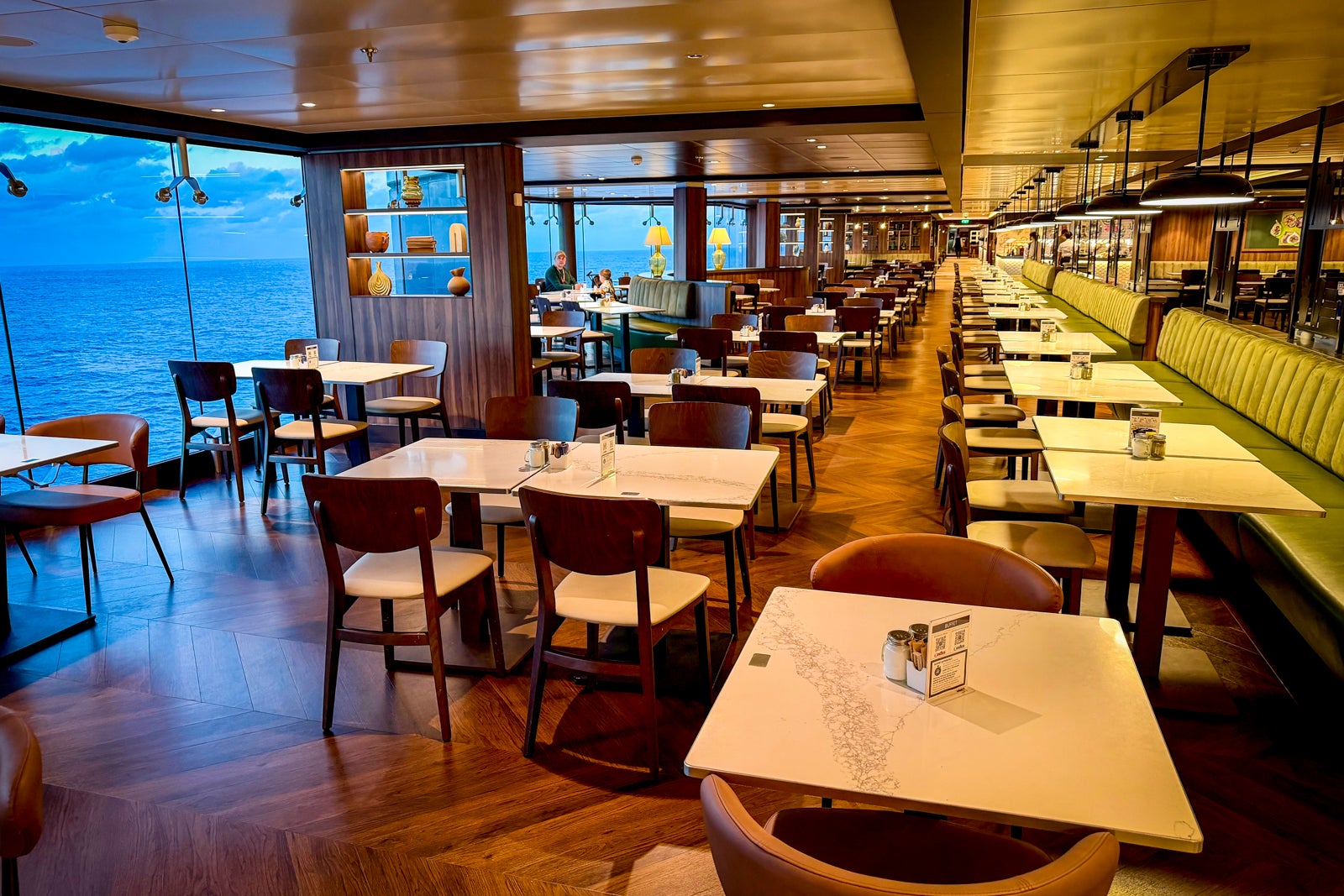 The Il Mercato buffet on MSC World America.