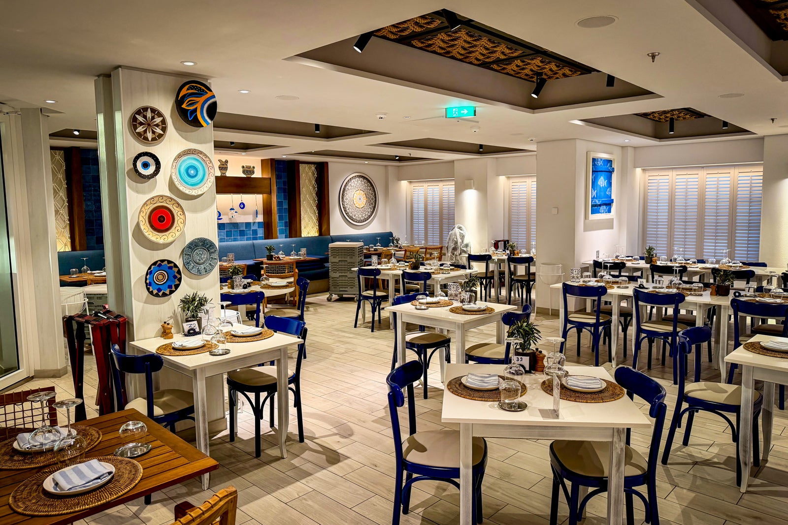 The Paxos eatery on MSC World America.