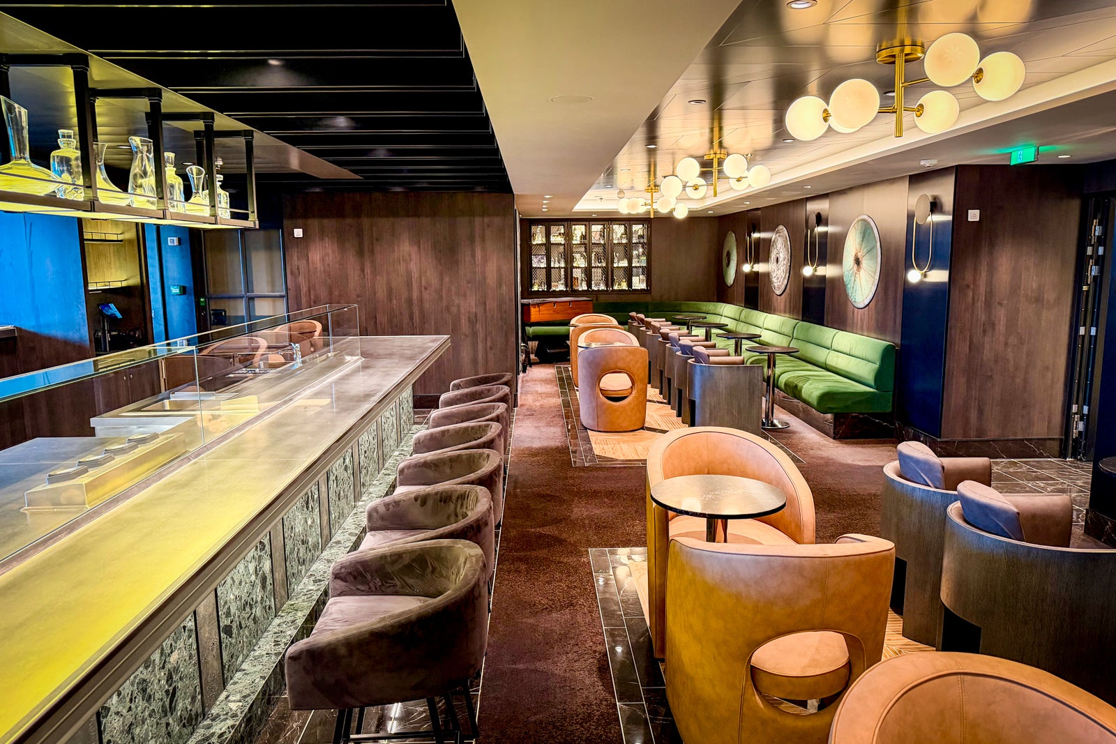 The Elixir bar on MSC World America