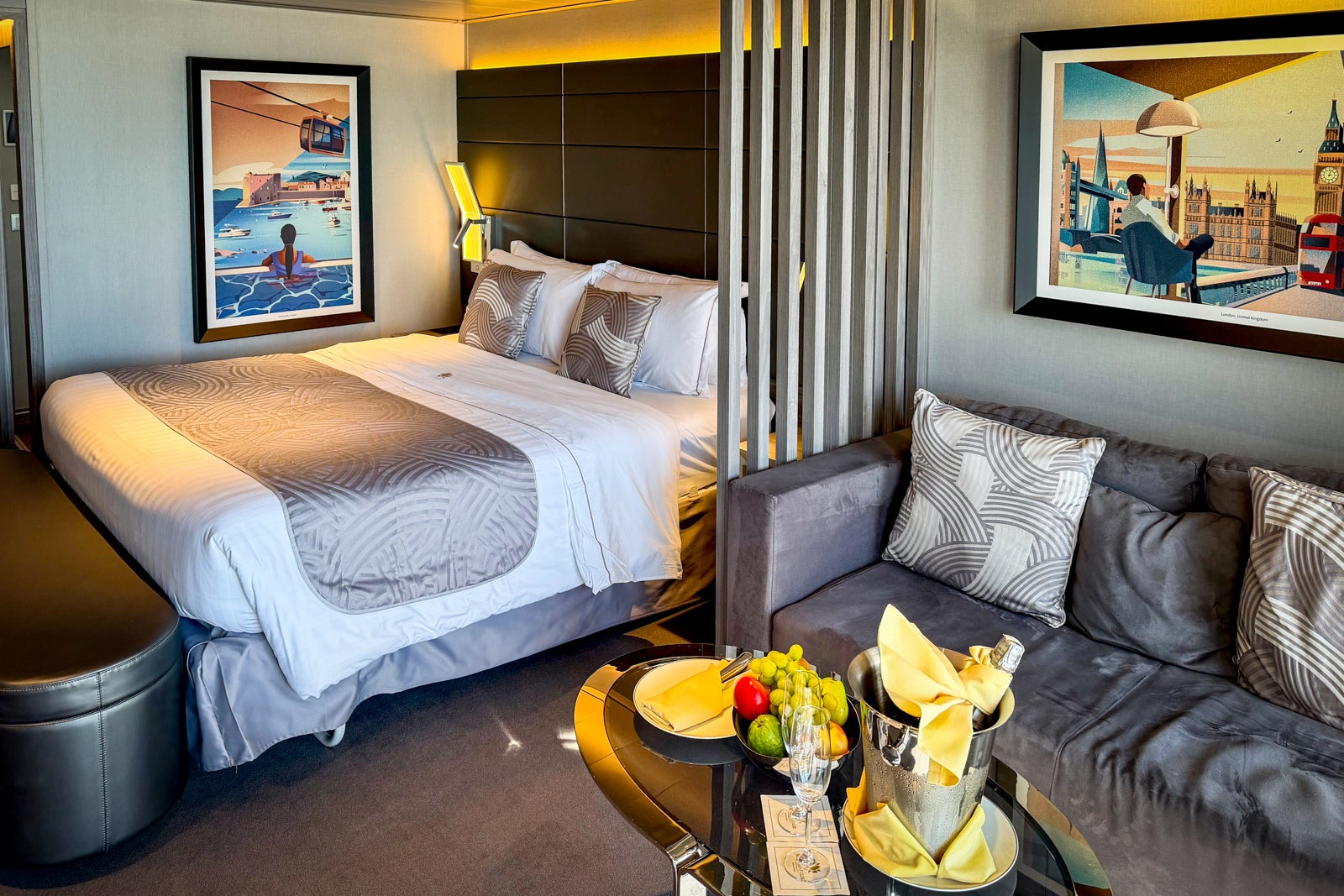A Yacht Club Deluxe Suite in the MSC Yacht Club on MSC World America