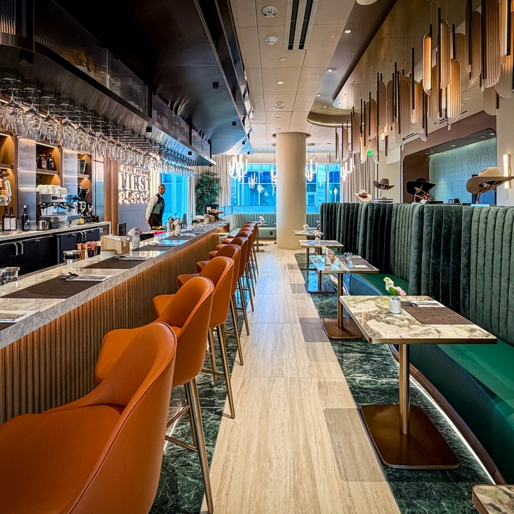 First look inside the first Plaza Premium First Lounge in the US