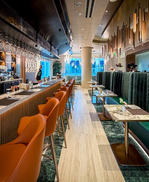 First look inside the first Plaza Premium First Lounge in the US